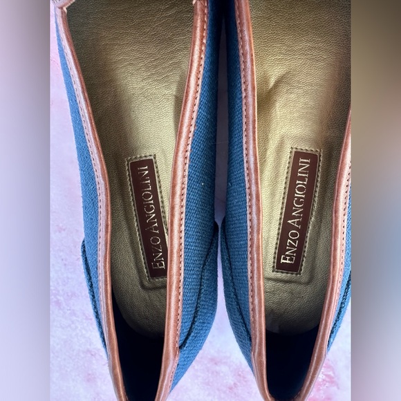 ENZO ANGIOLINI Women’s Slip On Shoes with Fabric and Leather Upper Lining Size 5 - Picture 2 of 5